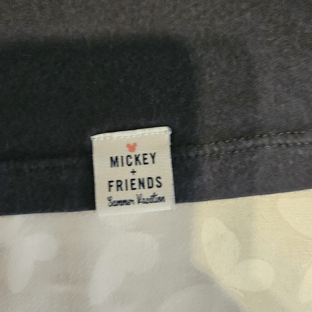 UNIQLO Disney Mickey Mouse Sleeveless Tank Top Black 100% Cotton Women's XS - Picture 4 of 7